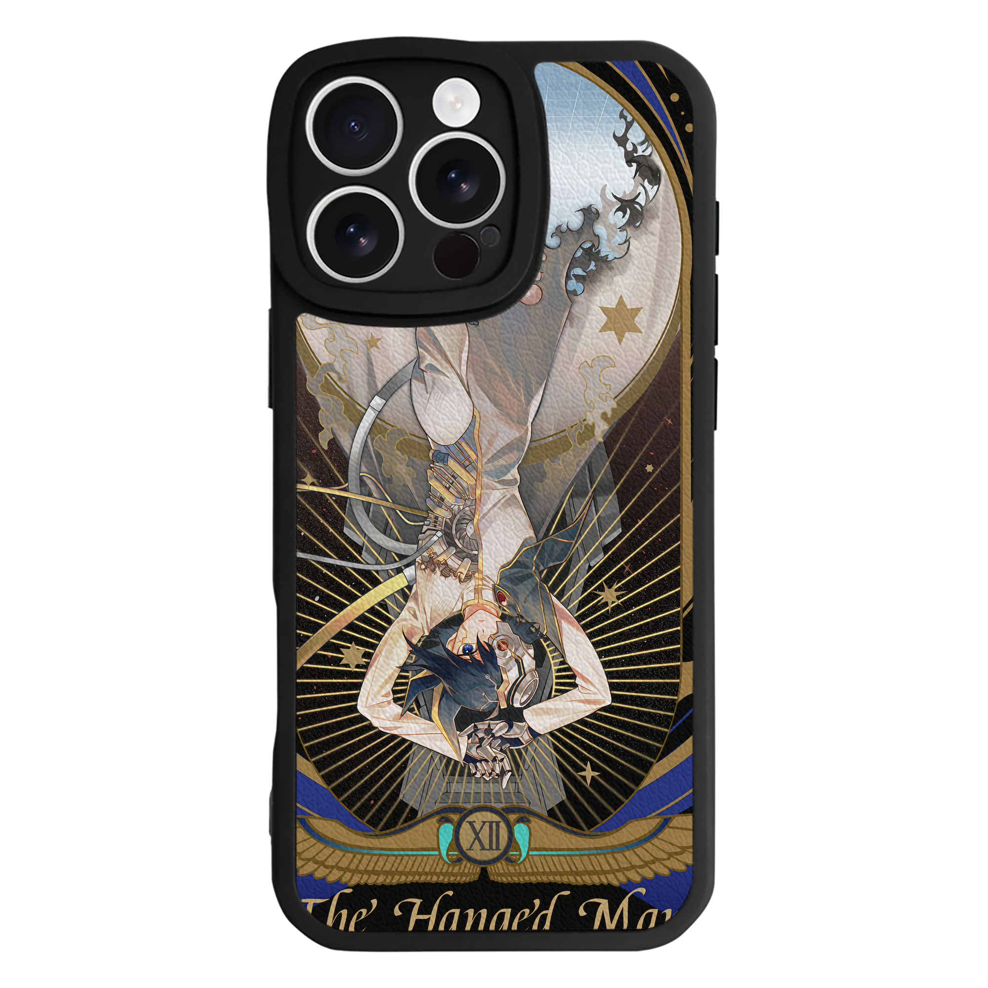 （画像用） 遊☆戯☆王 Yu-Gi-Oh! 【iPhone 16シリーズ対応】シリコンスマホケース（レザー調） 材質：シリコン